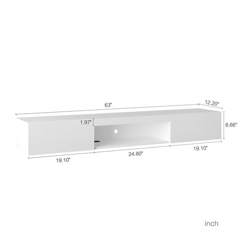 LumiWall™ - hängendes TV-Wandregal