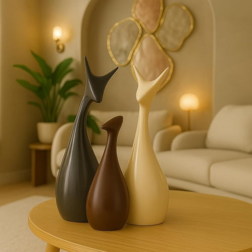 Elegante Deko für Wohnzimmer und Büro